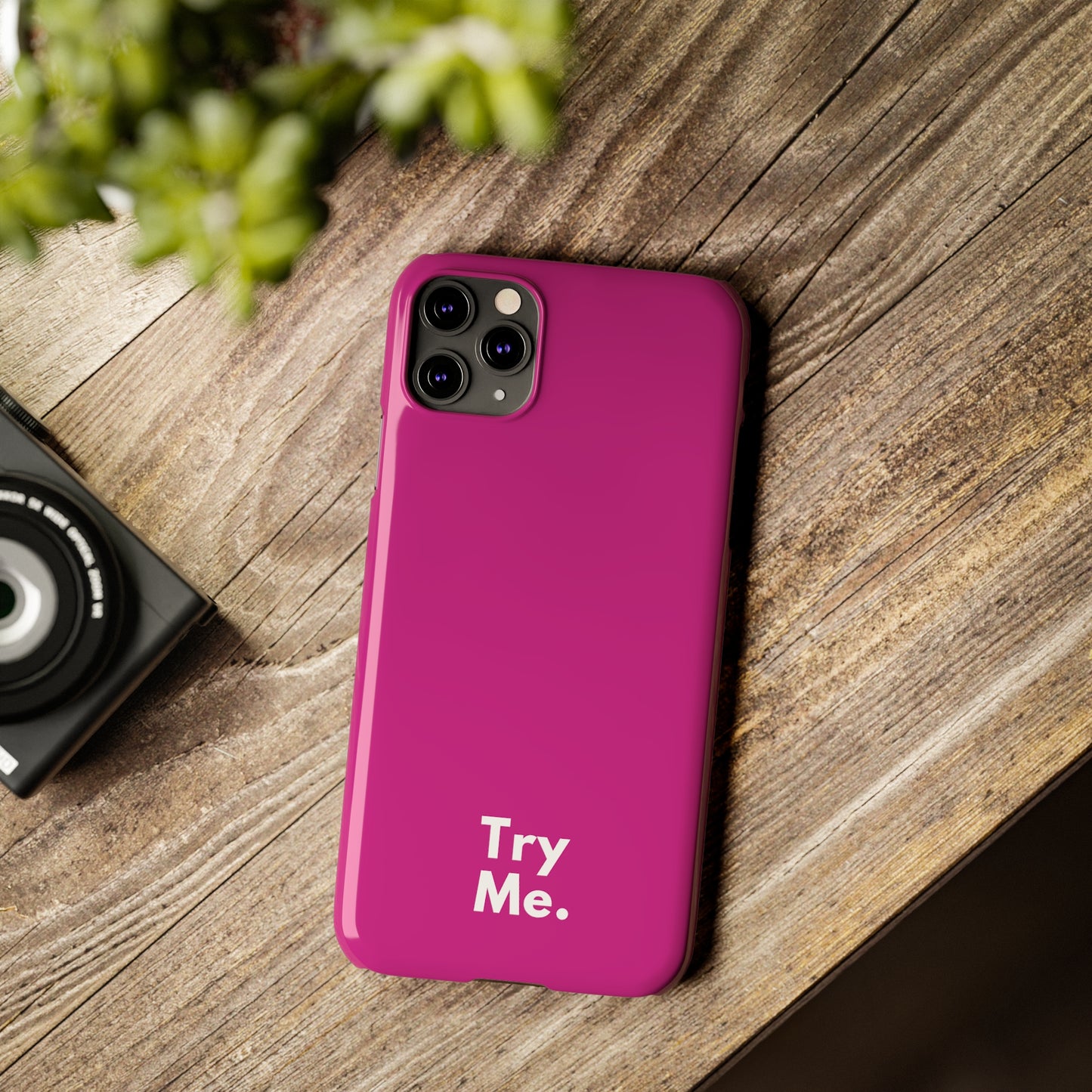 Try Me Slim iPhone Case