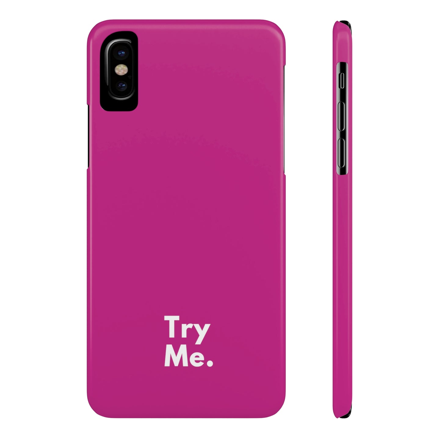 Try Me Slim iPhone Case