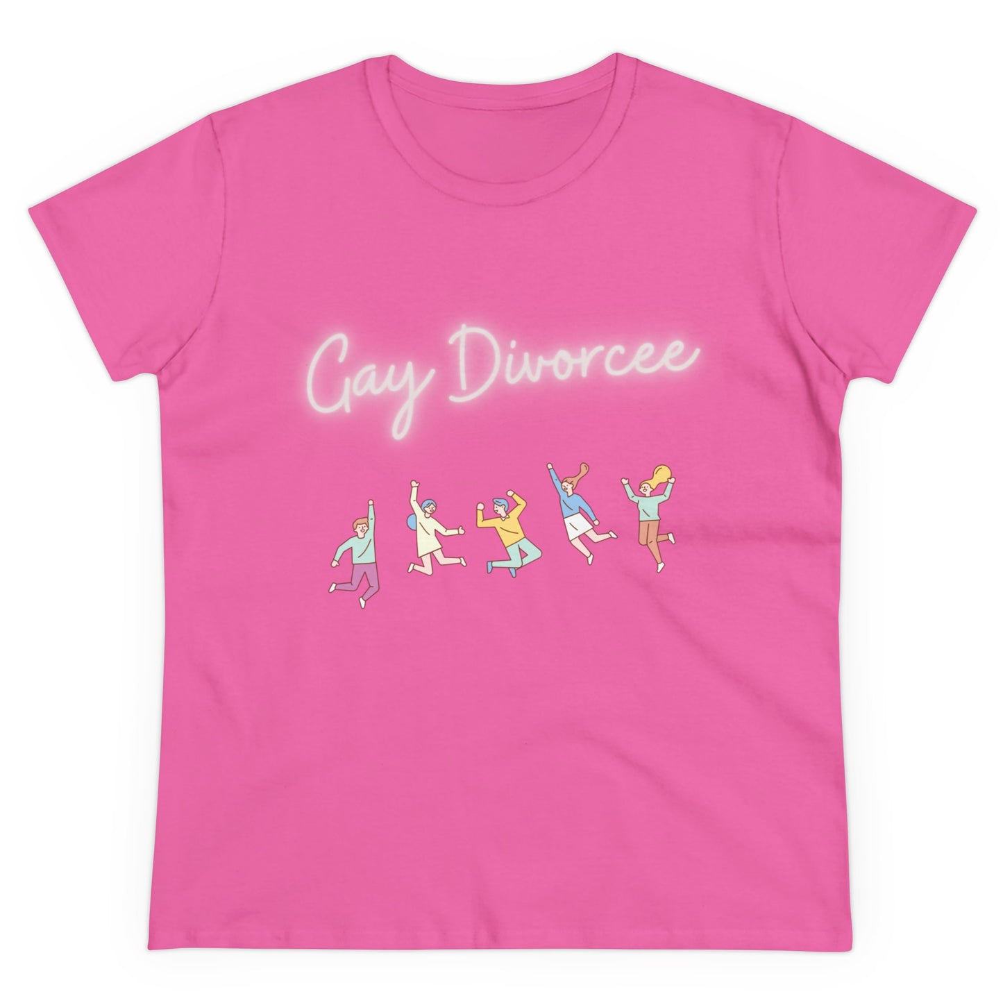 The Gay Divorcee Women's Midweight Cotton Tshirt