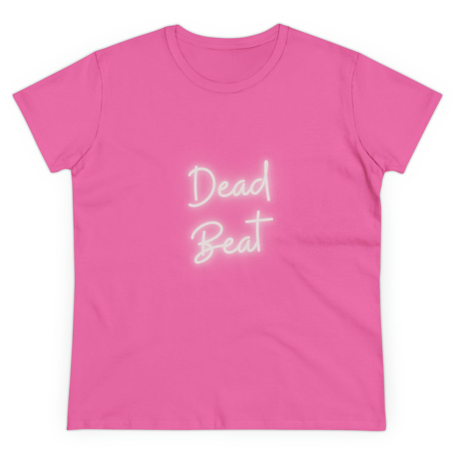 Dead Beat Women's Midweight Cotton Tshirt