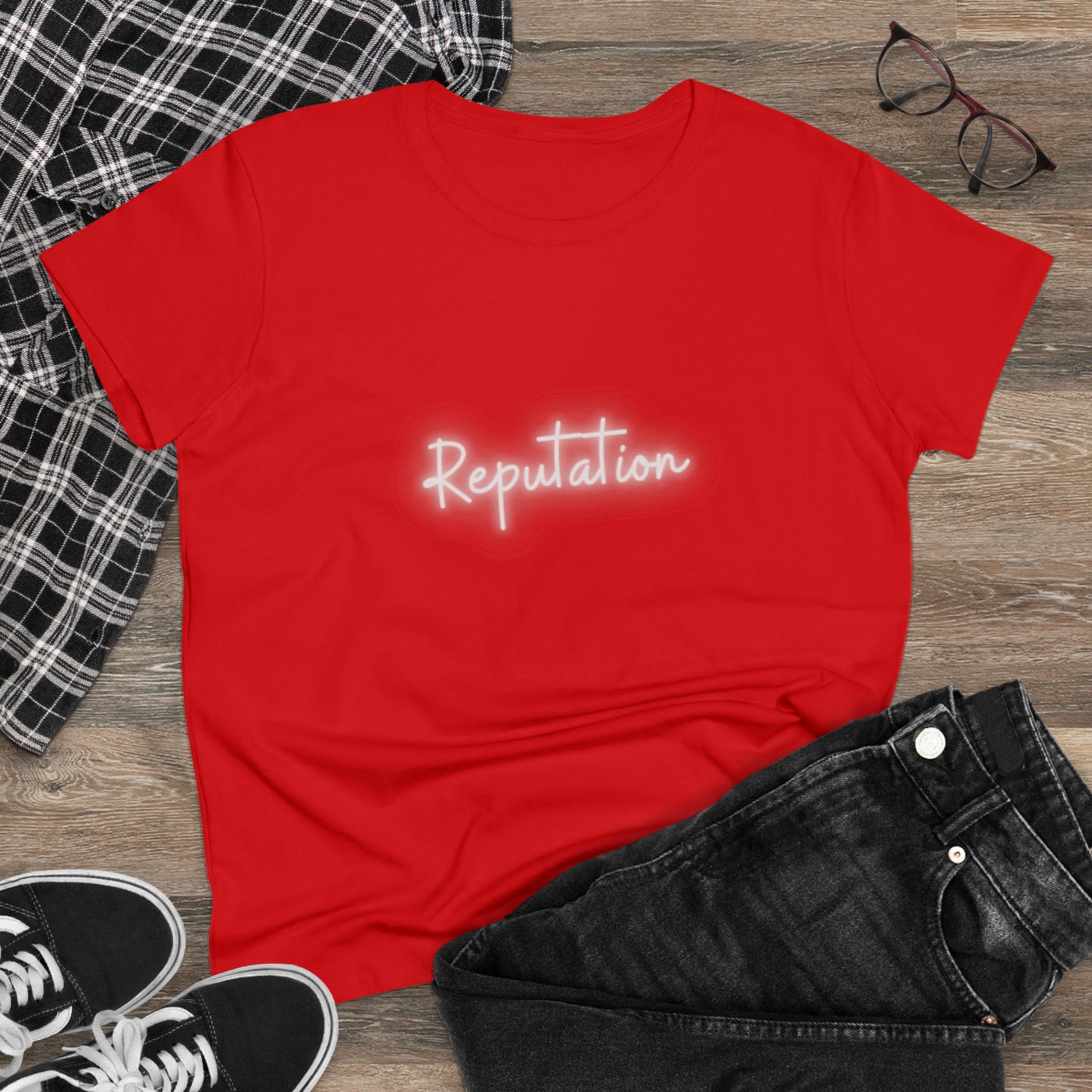 Reputation Women's Midweight Cotton Tshirt