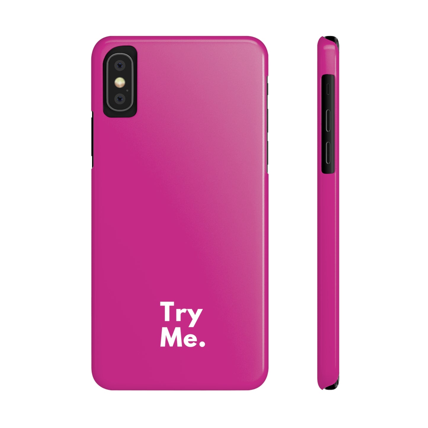 Try Me Slim iPhone Case