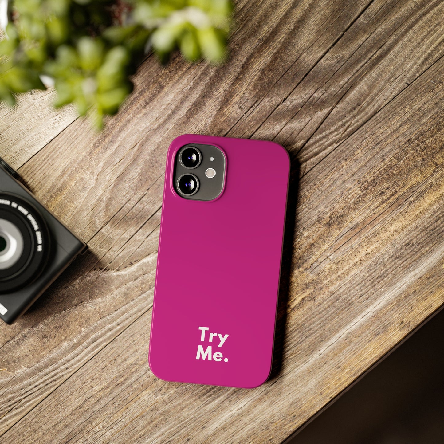 Try Me Slim iPhone Case