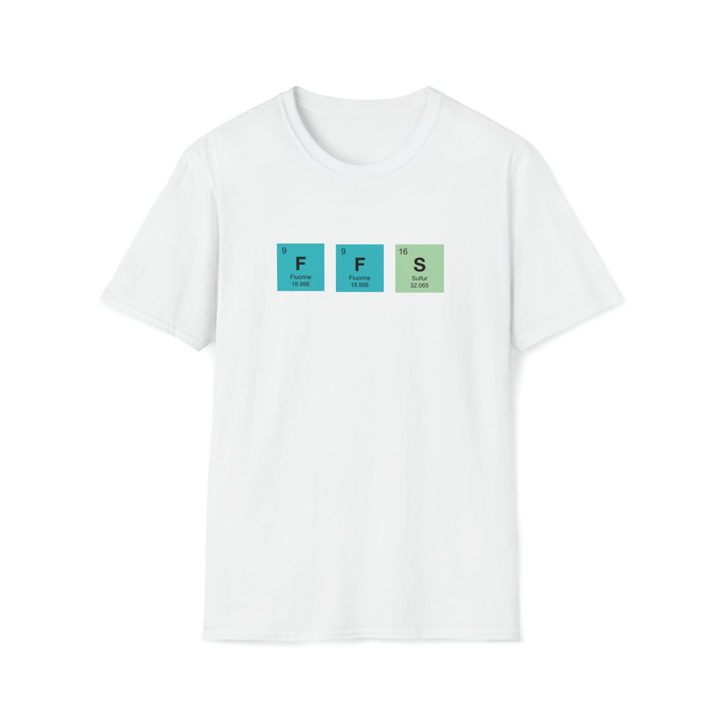 FFS Chemistry Adult Softstyle Tshirt