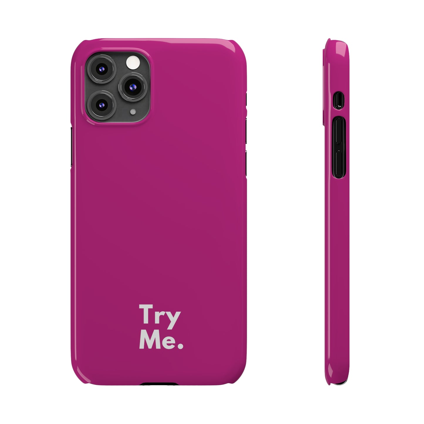 Try Me Slim iPhone Case