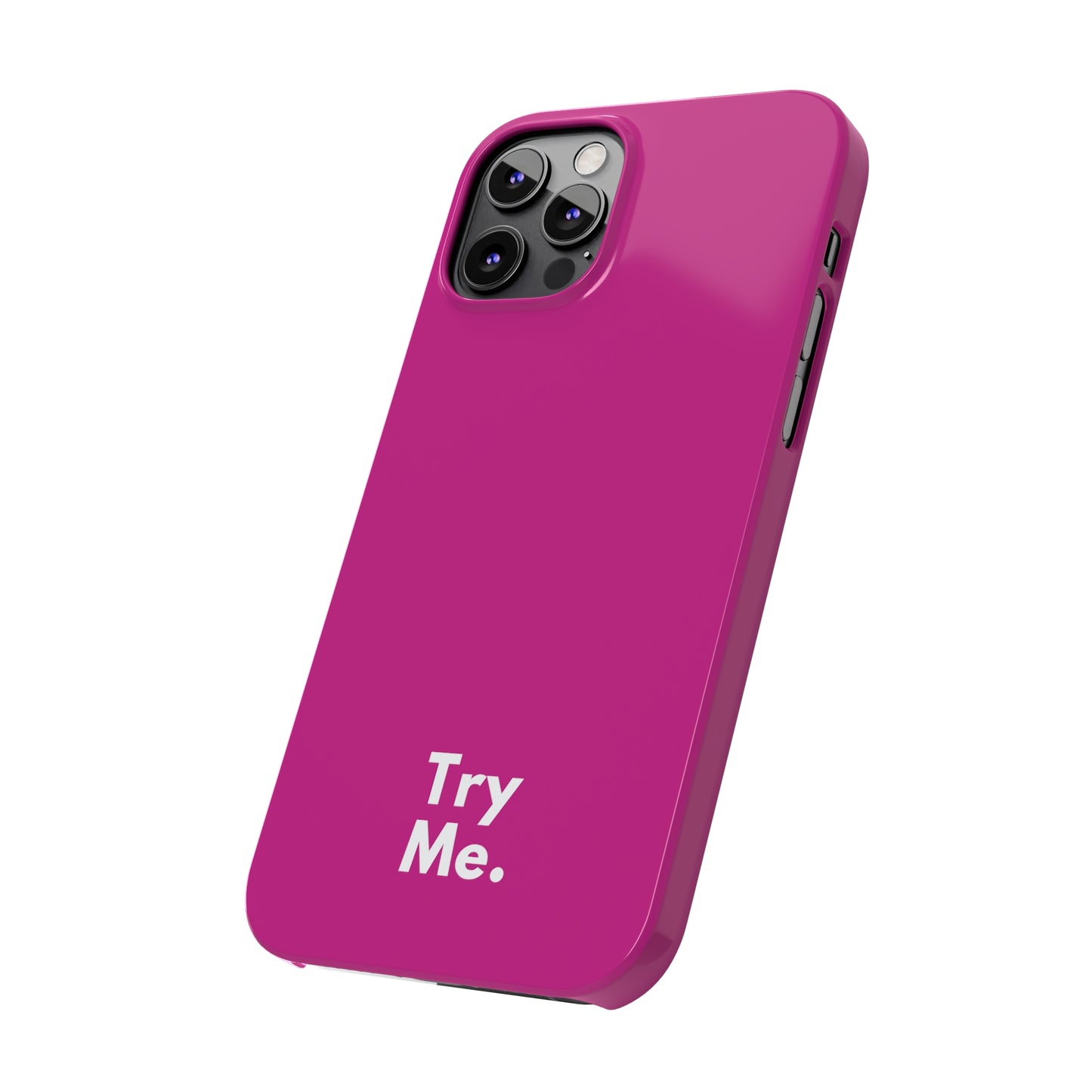 Try Me Slim iPhone Case