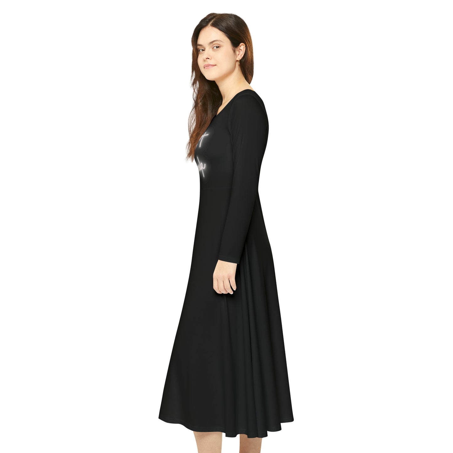 We Weren't On A Break 'Handover' Women's Long Sleeve Lounge Dress