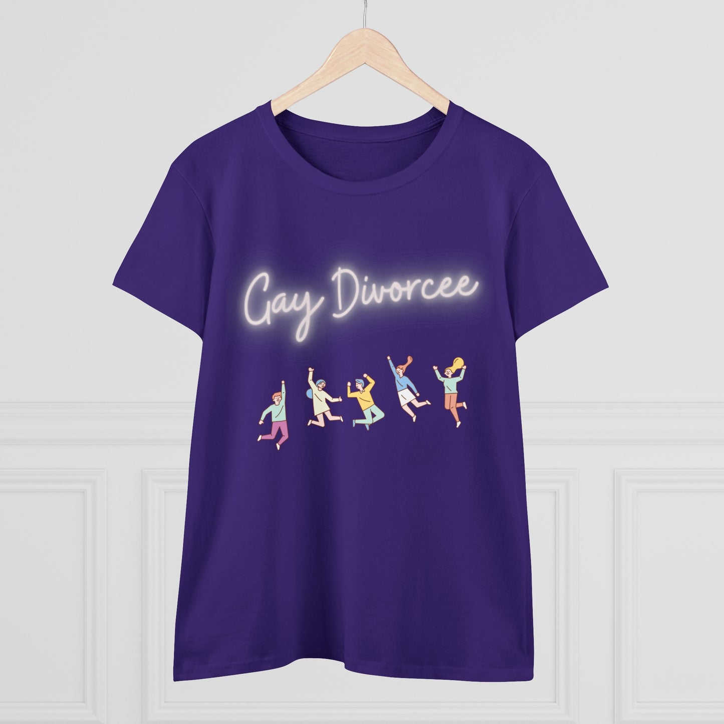 The Gay Divorcee Women's Midweight Cotton Tshirt