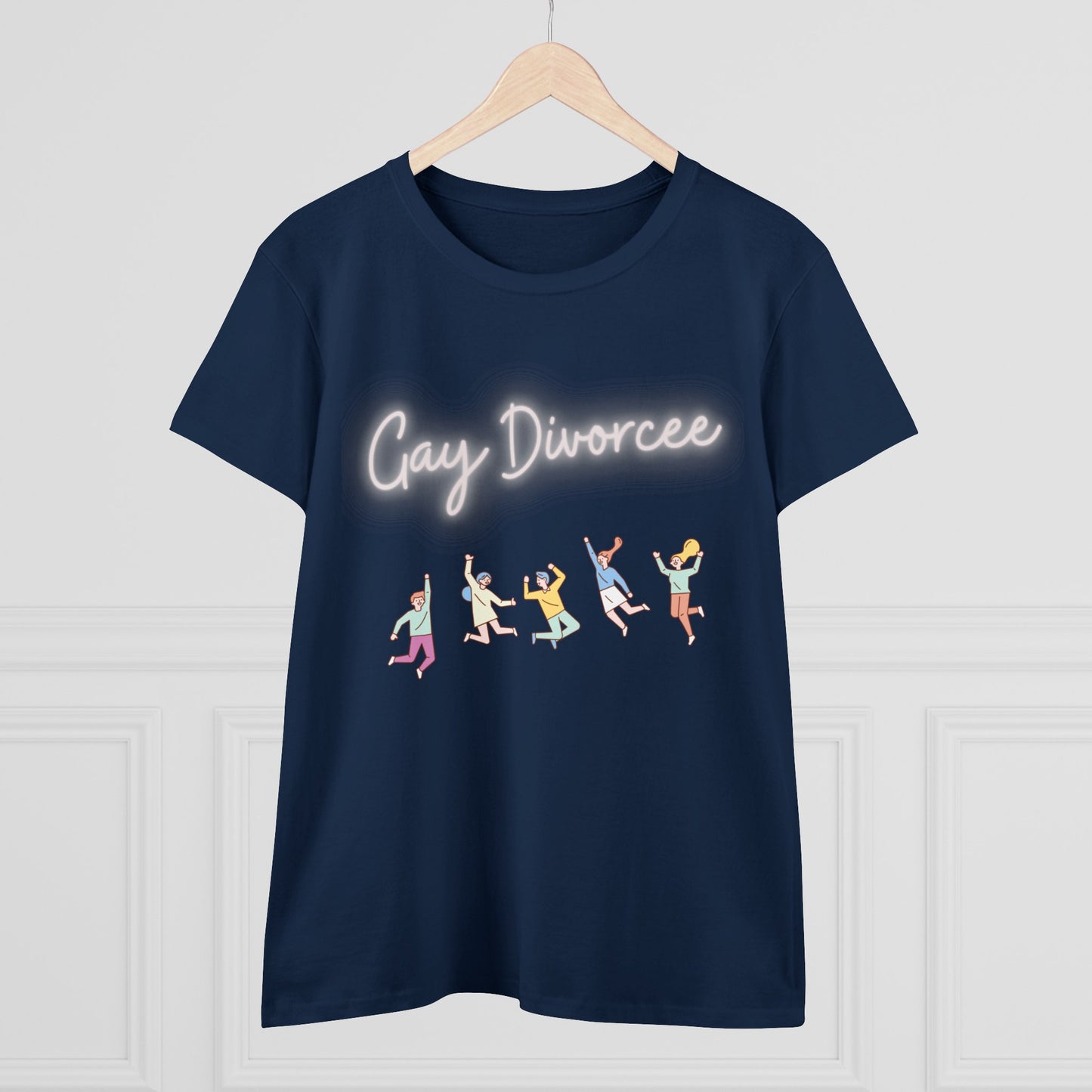 The Gay Divorcee Women's Midweight Cotton Tshirt