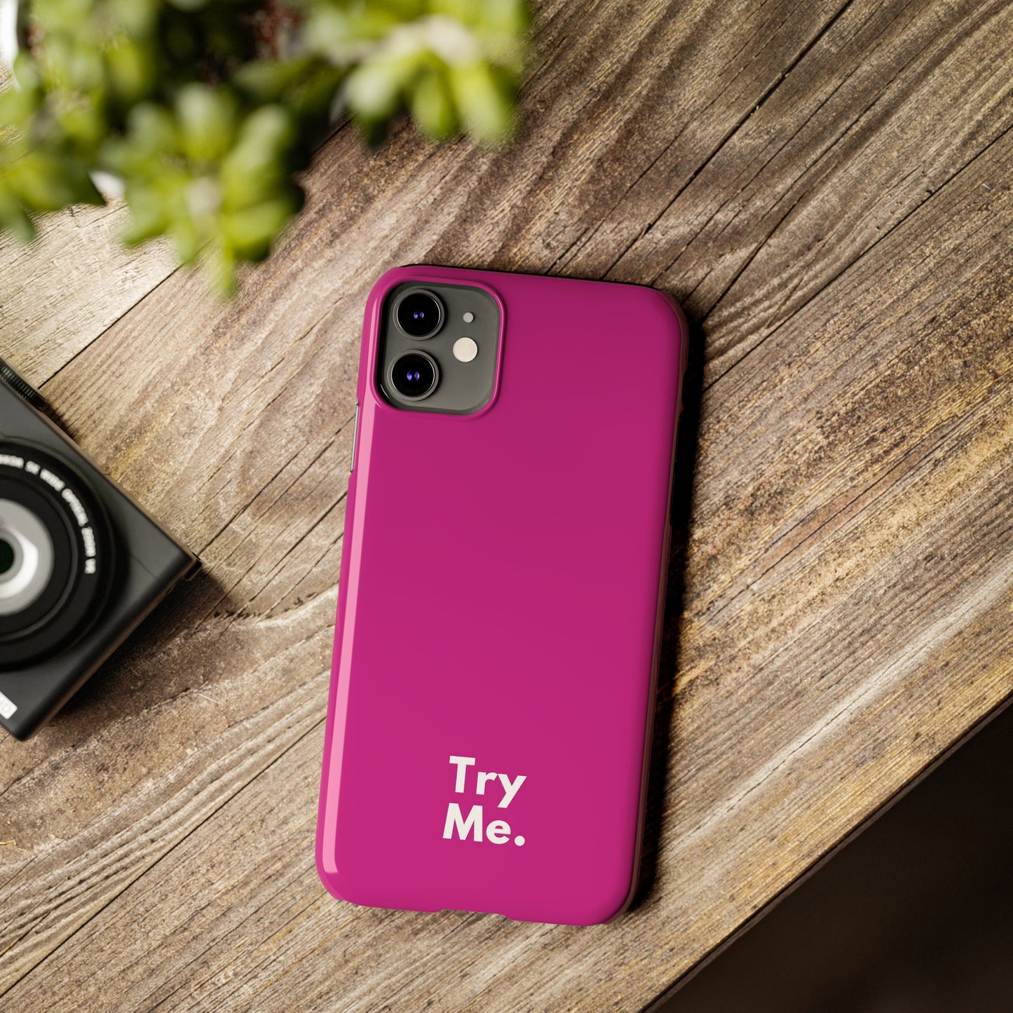 Try Me Slim iPhone Case