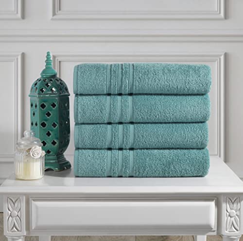 Washcloth Hammam Linen Set Premium Original Turkish Cotton, Four Pack