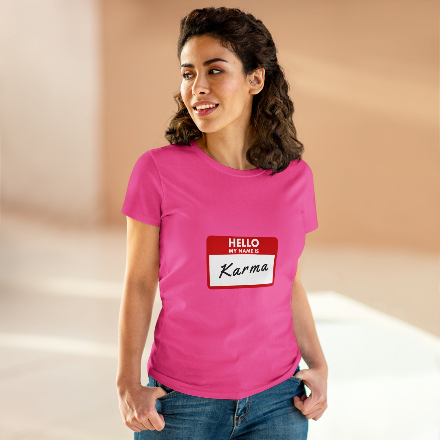 Karma Women's Midweight Cotton Tshirt