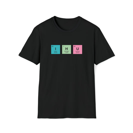 I Hate You Chemistry Adult Softstyle Tshirt