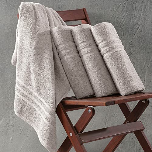 Washcloth Hammam Linen Set Premium Original Turkish Cotton, Four Pack