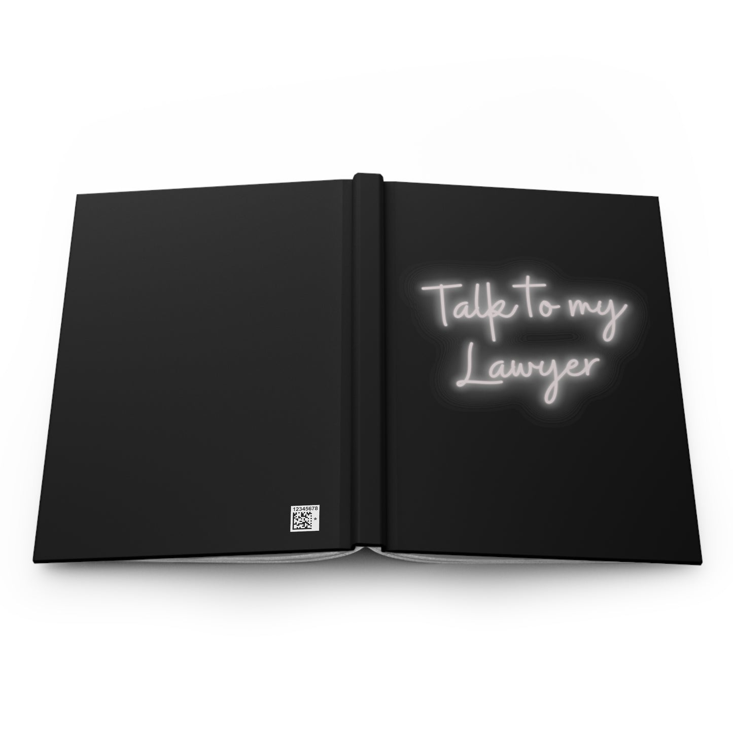 Talk To My Lawyer Hardcover Journal Matte, Ruled