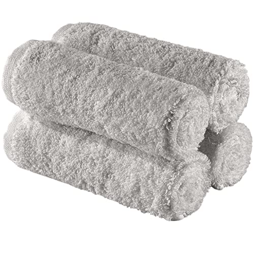 Washcloth Hammam Linen Set Premium Original Turkish Cotton, Four Pack