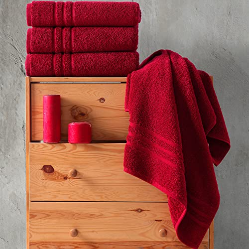 Washcloth Hammam Linen Set Premium Original Turkish Cotton, Four Pack