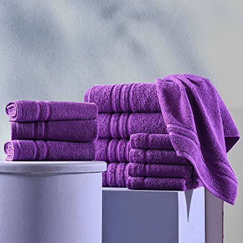 Washcloth Hammam Linen Set Premium Original Turkish Cotton, Four Pack