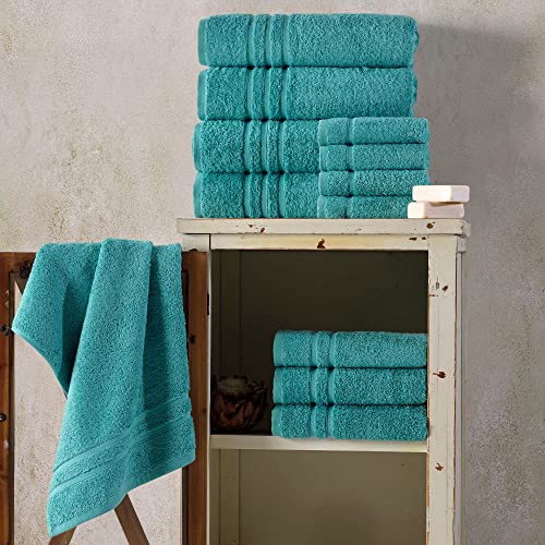 Washcloth Hammam Linen Set Premium Original Turkish Cotton, Four Pack