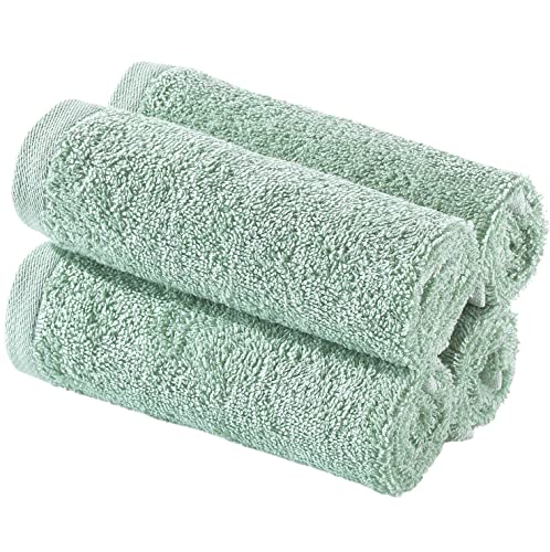 Washcloth Hammam Linen Set Premium Original Turkish Cotton, Four Pack