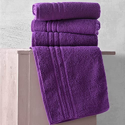 Washcloth Hammam Linen Set Premium Original Turkish Cotton, Four Pack