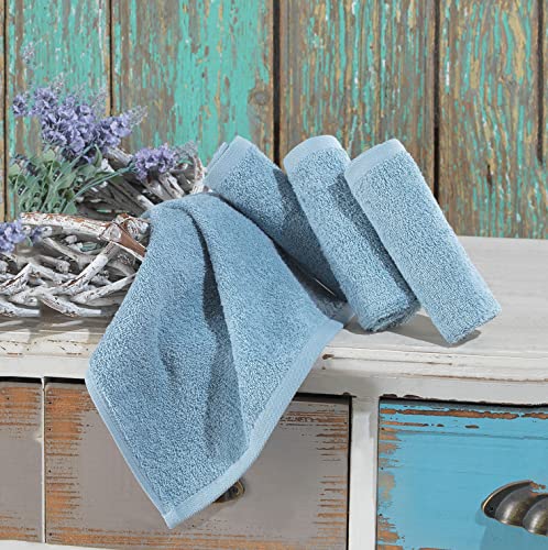 Washcloth Hammam Linen Set Premium Original Turkish Cotton, Four Pack