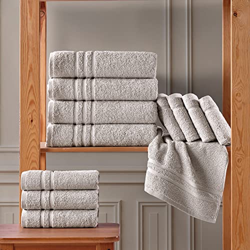 Washcloth Hammam Linen Set Premium Original Turkish Cotton, Four Pack