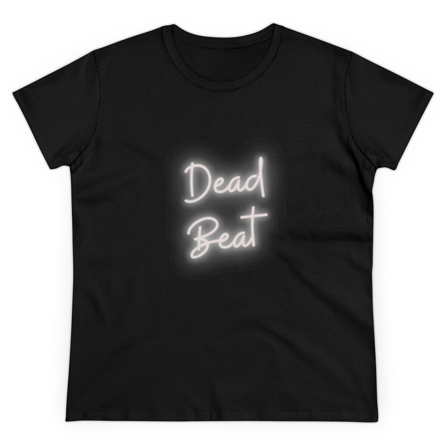 Dead Beat Women's Midweight Cotton Tshirt