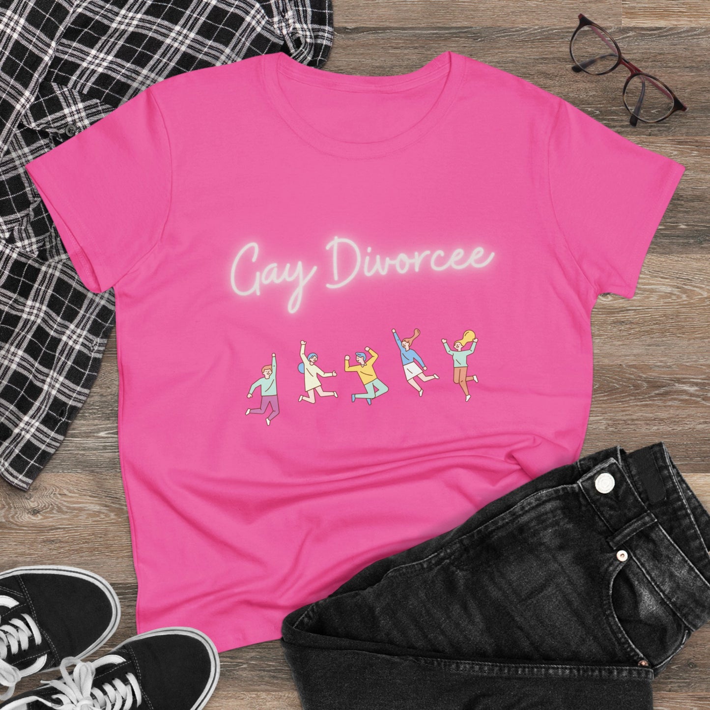 The Gay Divorcee Women's Midweight Cotton Tshirt