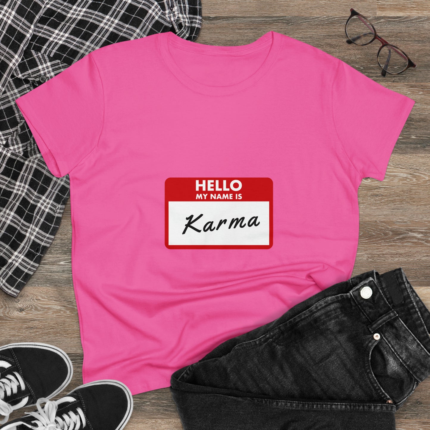 Karma Women's Midweight Cotton Tshirt