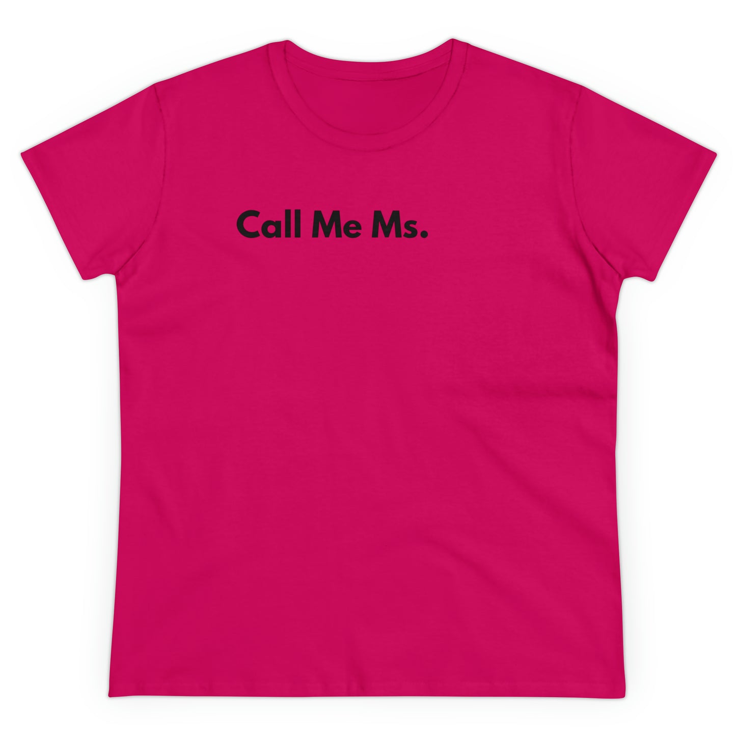 Divorce Party Call Me Ms. Women's Midweight Cotton Tshirt