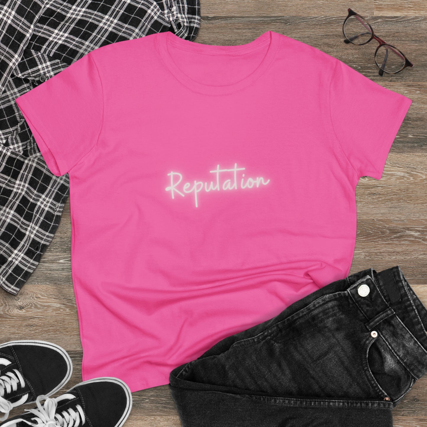 Reputation Women's Midweight Cotton Tshirt