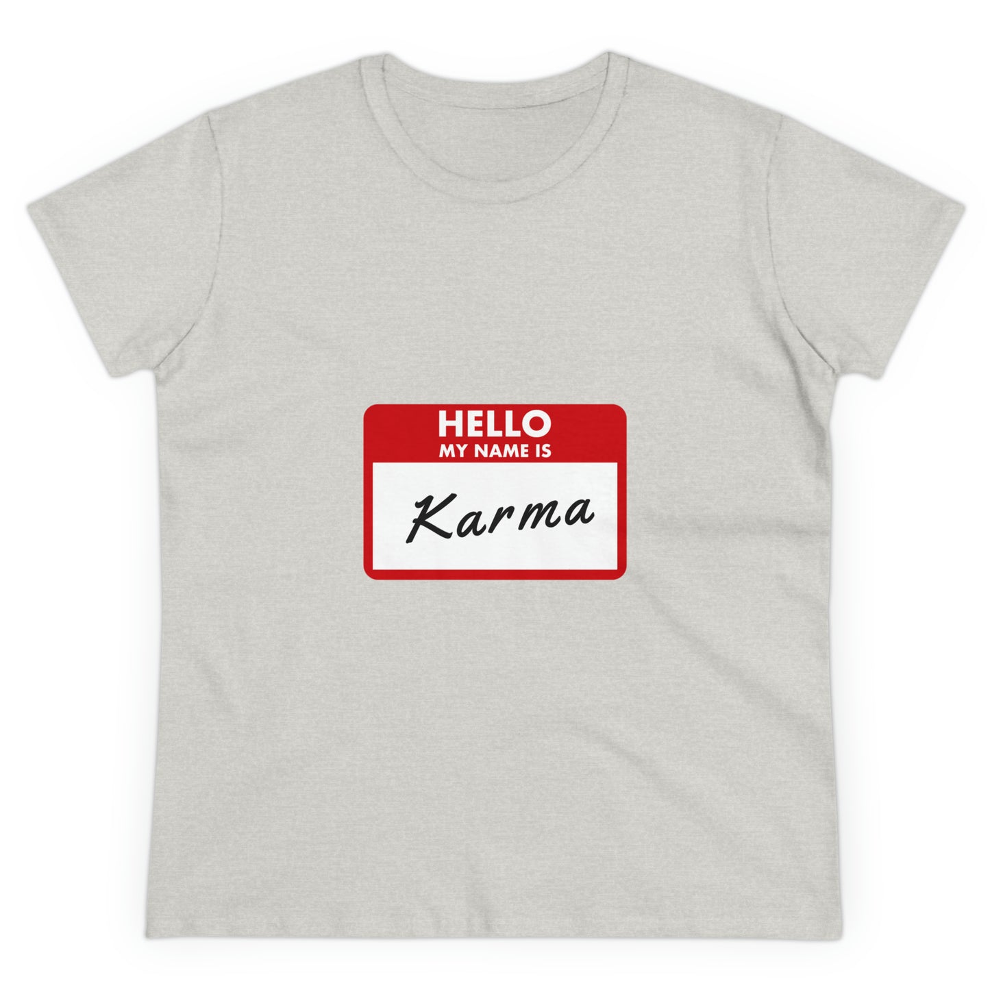 Karma Women's Midweight Cotton Tshirt