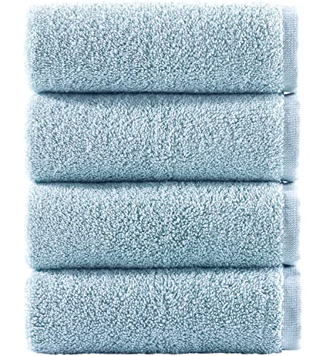 Washcloth Hammam Linen Set Premium Original Turkish Cotton, Four Pack