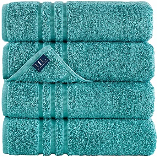 Washcloth Hammam Linen Set Premium Original Turkish Cotton, Four Pack