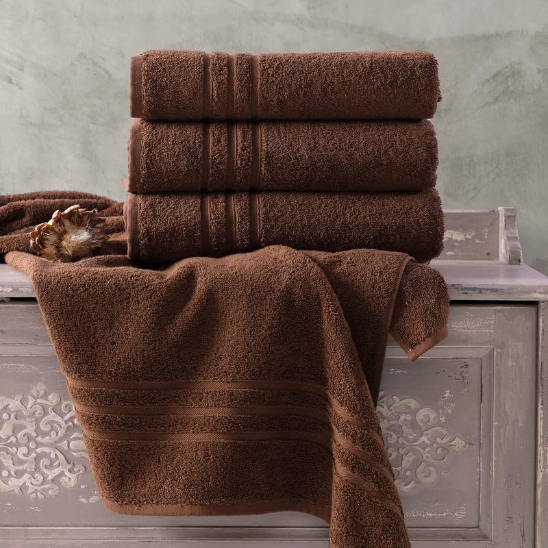 Washcloth Hammam Linen Set Premium Original Turkish Cotton, Four Pack