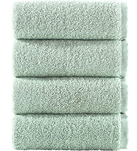 Washcloth Hammam Linen Set Premium Original Turkish Cotton, Four Pack