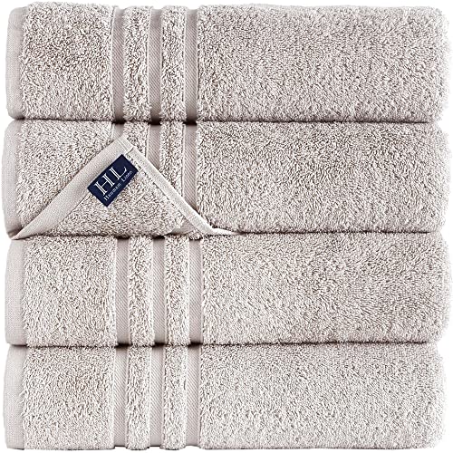 Washcloth Hammam Linen Set Premium Original Turkish Cotton, Four Pack