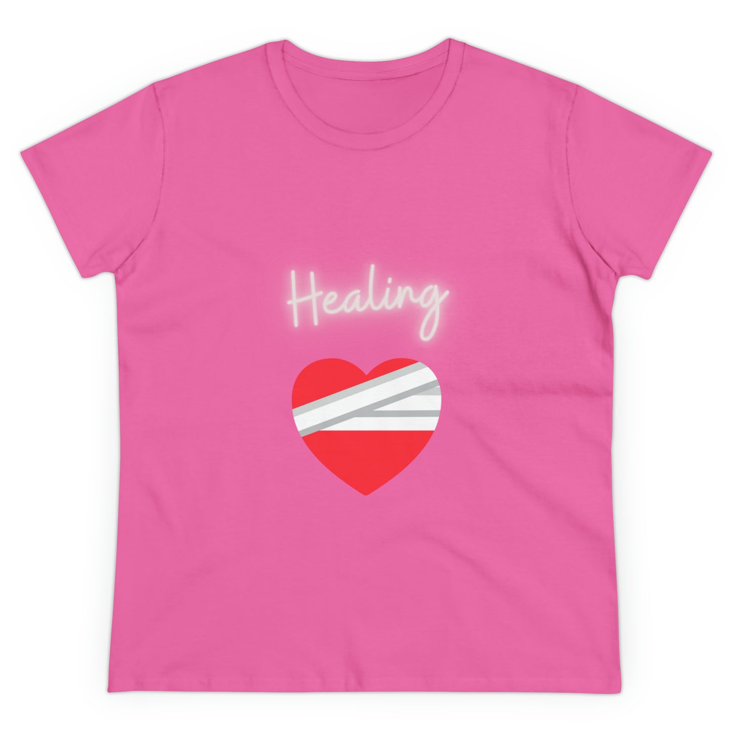 Healing Women's Midweight Cotton Tshirt