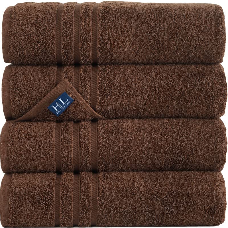 Washcloth Hammam Linen Set Premium Original Turkish Cotton, Four Pack