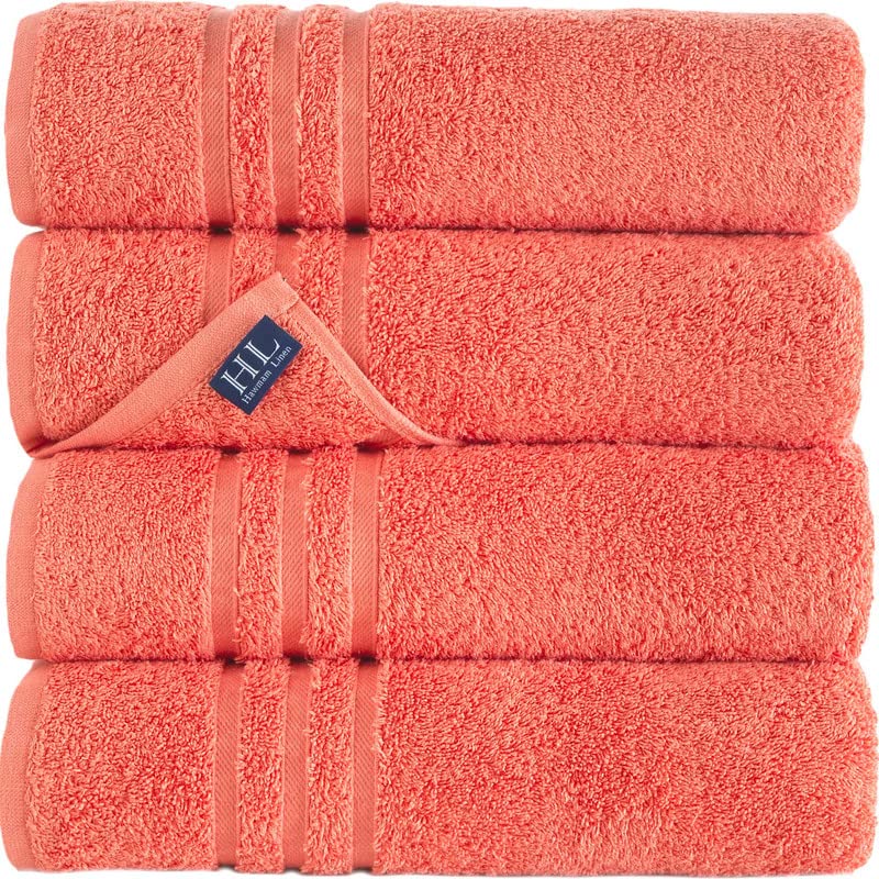 Washcloth Hammam Linen Set Premium Original Turkish Cotton, Four Pack