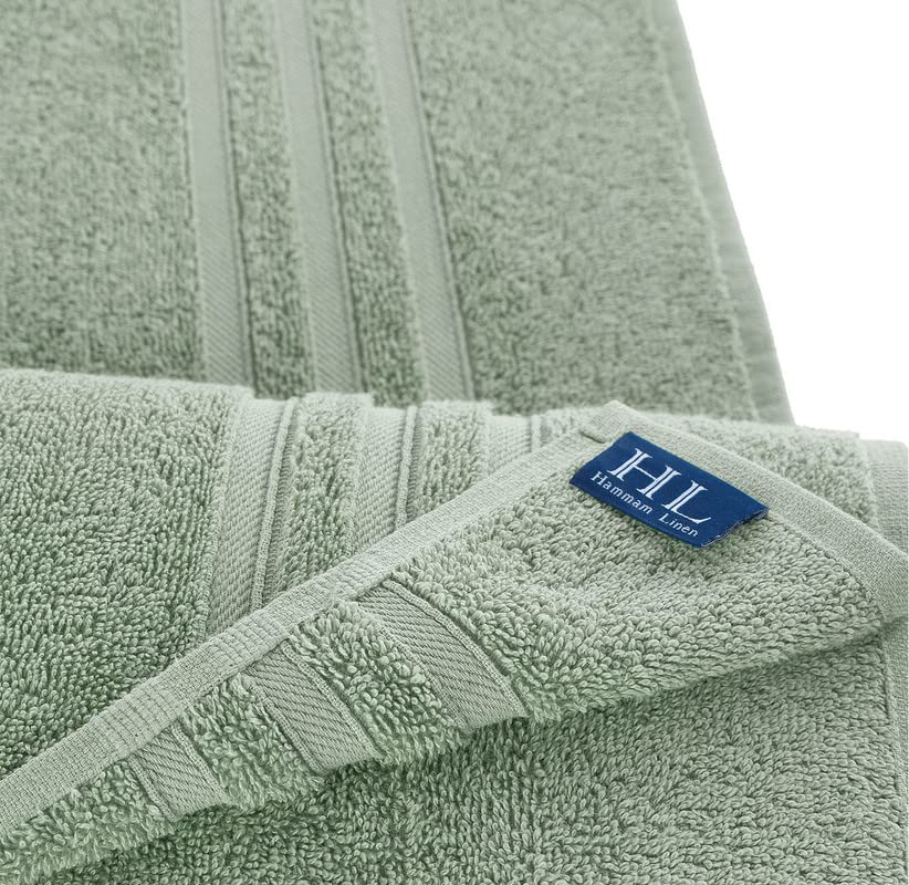 Washcloth Hammam Linen Set Premium Original Turkish Cotton, Four Pack