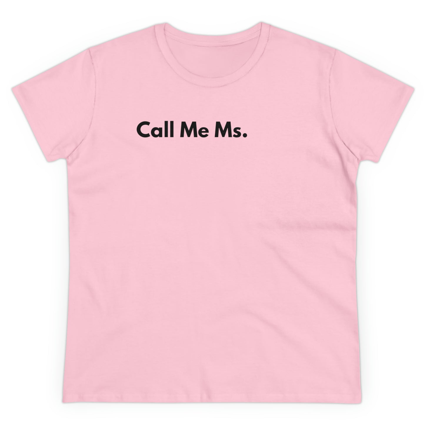 Divorce Party Call Me Ms. Women's Midweight Cotton Tshirt