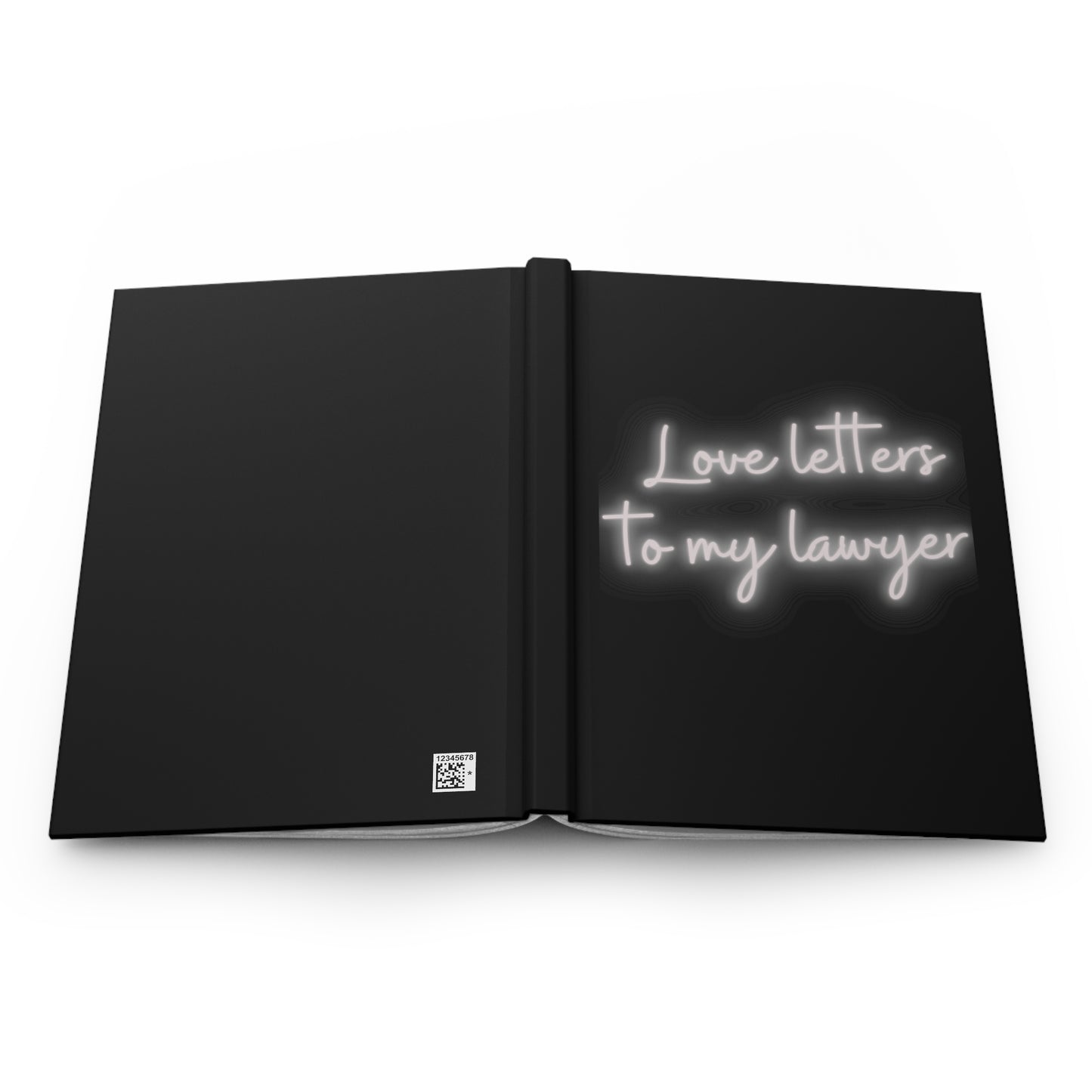 Love Letters To My Lawyer Hardcover Journal Matte, Ruled