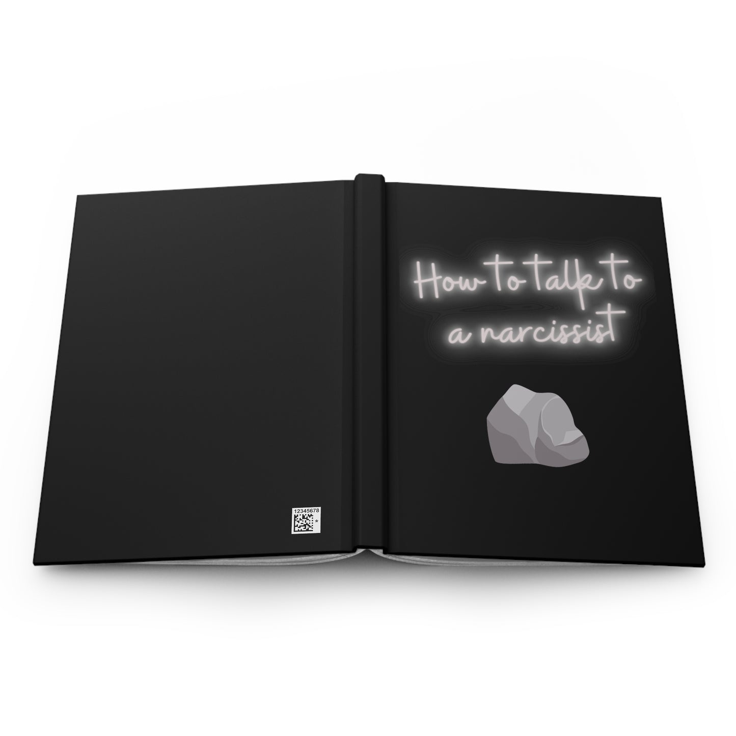 How to Talk to a Narcissist Hardcover Journal Matte, Ruled