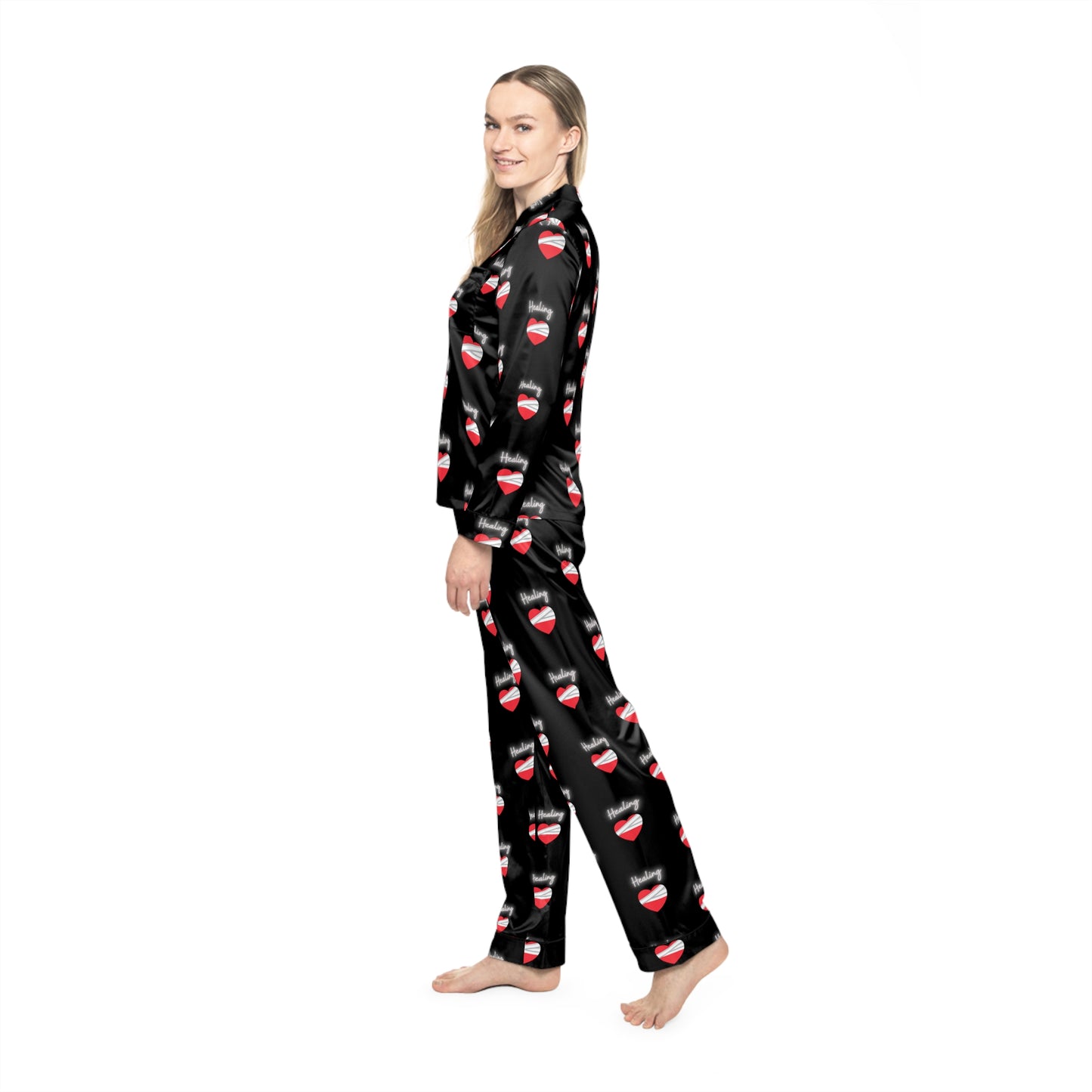 Healing Women's Satin Pajamas