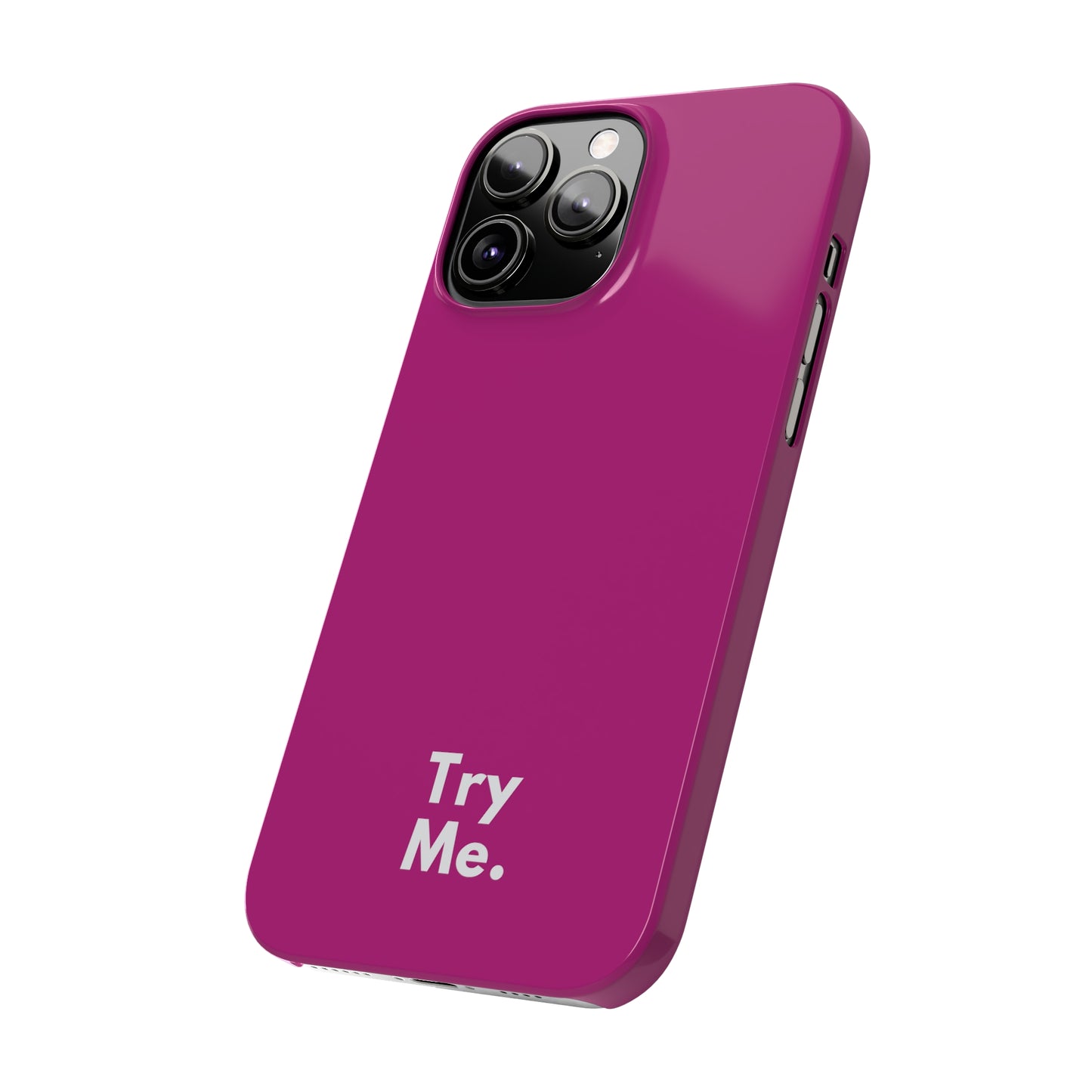 Try Me Slim iPhone Case