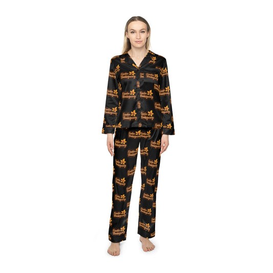 Thanksgiving Freedom Women's Satin Pajamas