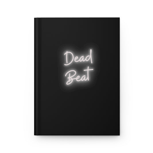 Dead Beat Hardcover Journal Matte, Ruled