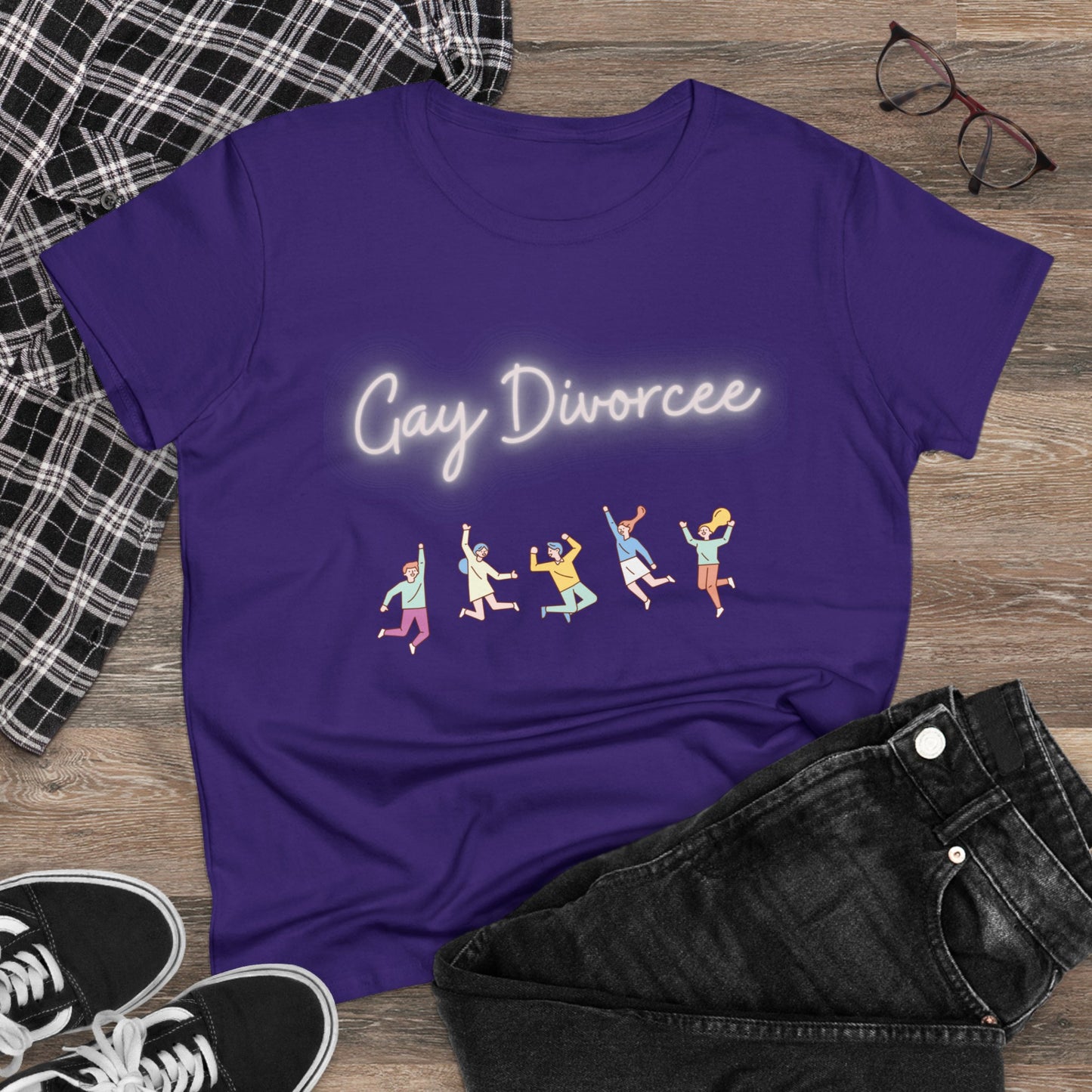 The Gay Divorcee Women's Midweight Cotton Tshirt